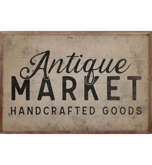 Antique Market Handcrafted Goods White